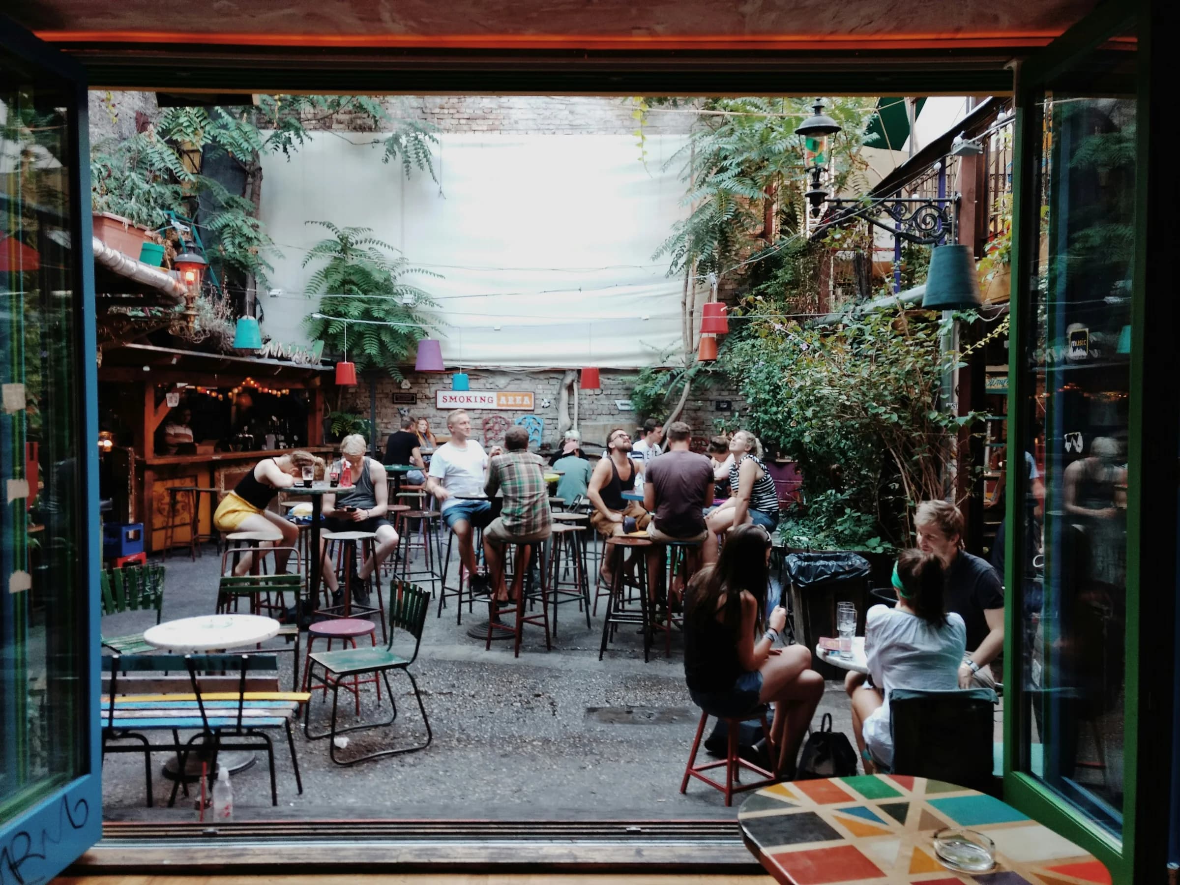 Budapest ruin bar