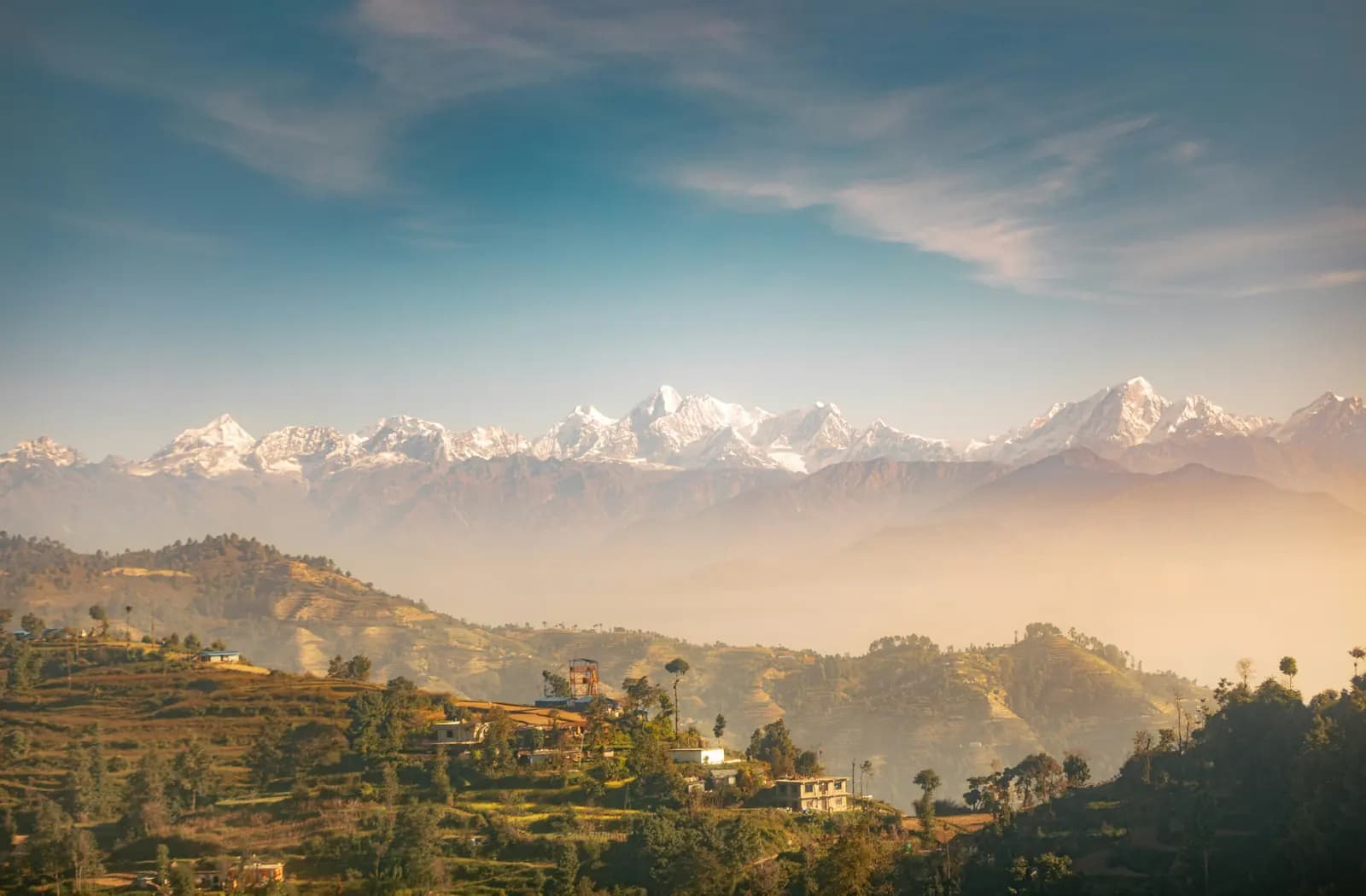 The Himalaya in Nepal