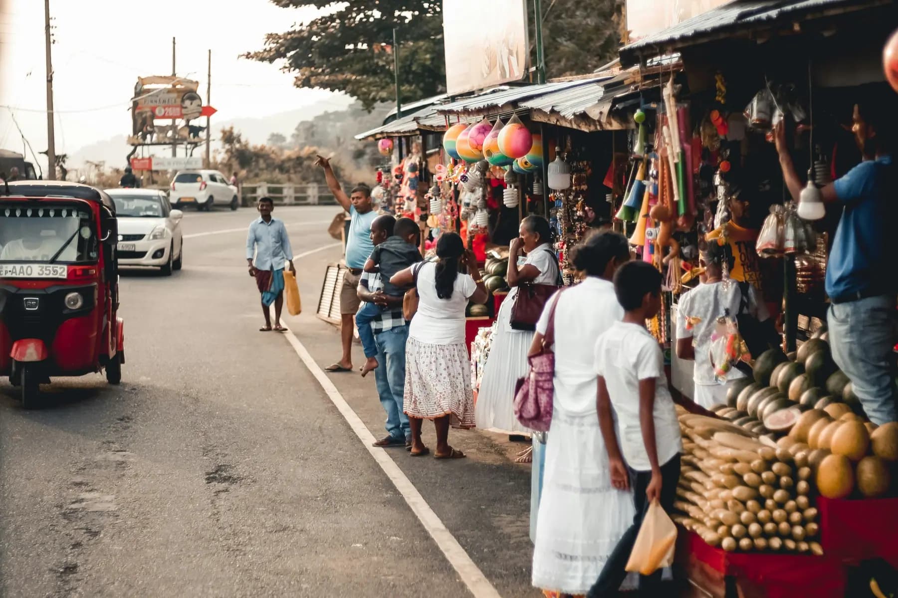 Exploring a local market